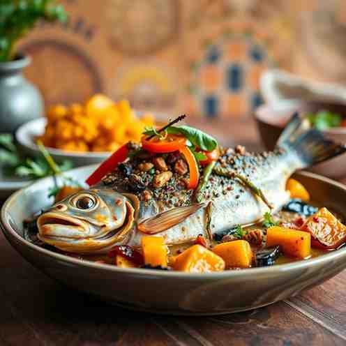 Ivorian Poisson Braisé - African Food Recipe